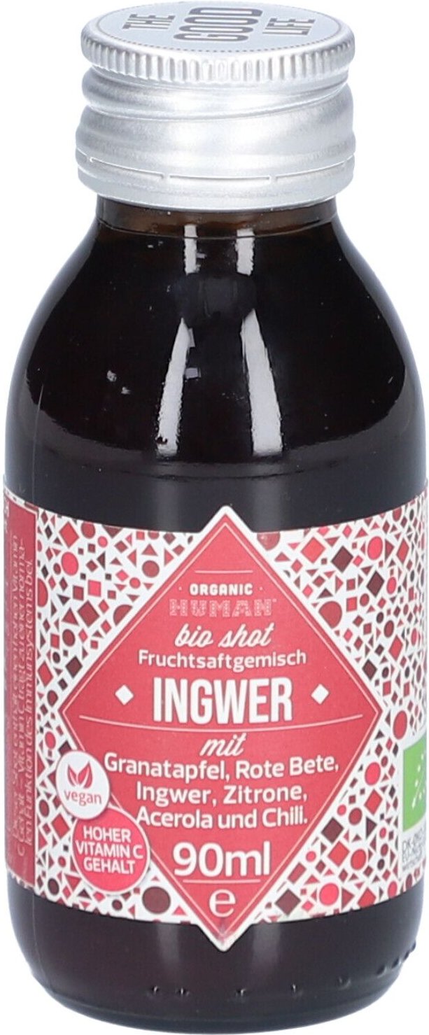 Thumbnail - Organic Human Shot - Ingwer, 90ml Bio 90 ml Flüssigkeit