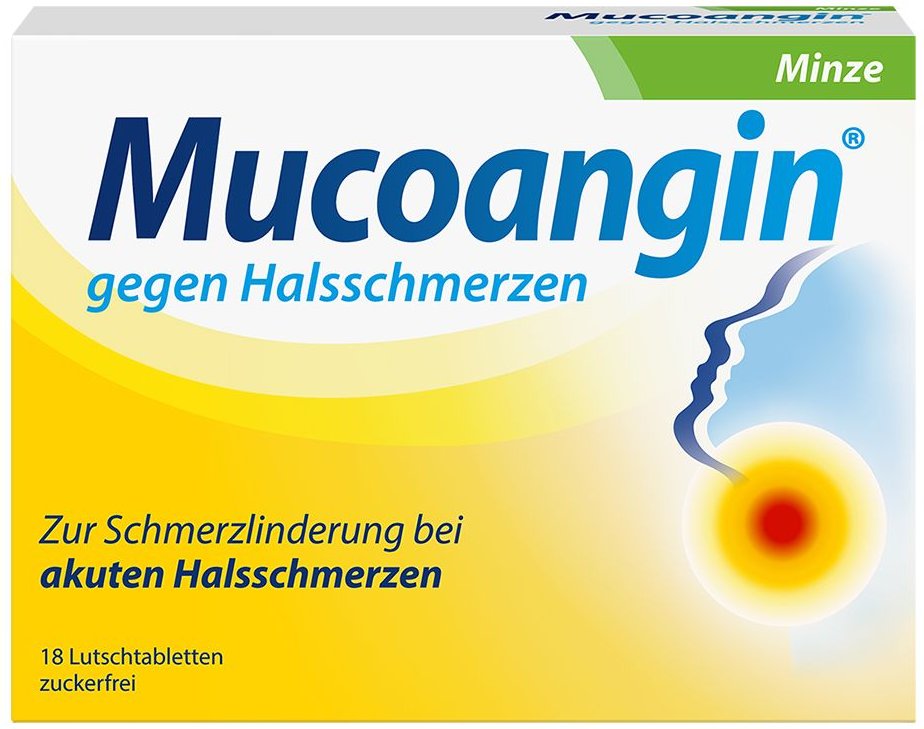Mucoangin Minze 20 mg Lutschtabletten