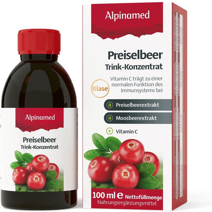 Alpinamed® Preiselbeer Trink-Konzentrat 100 ml Konzentrat
