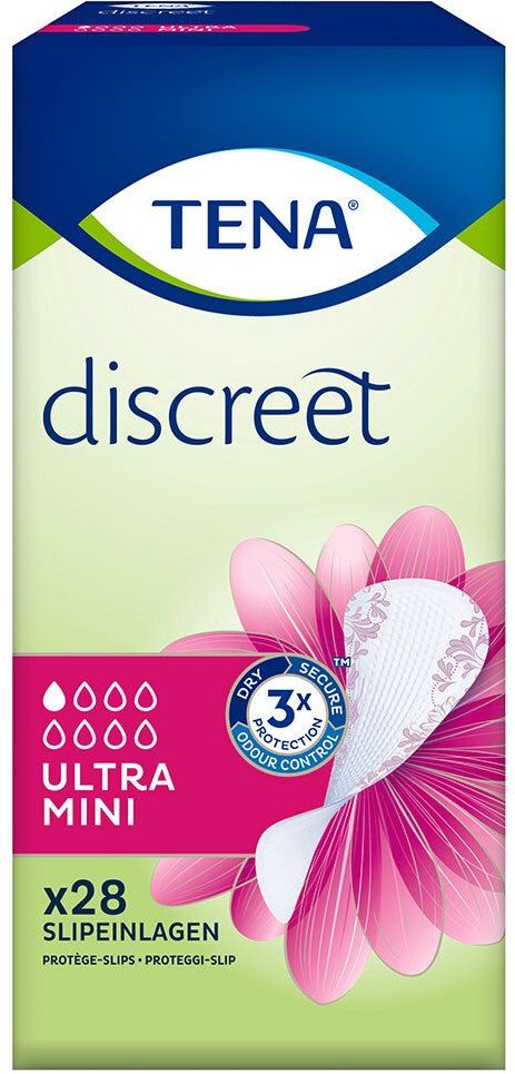Tena Discreet Inkontinenz Slipeinl.ultra mini 28 St Einlagen
