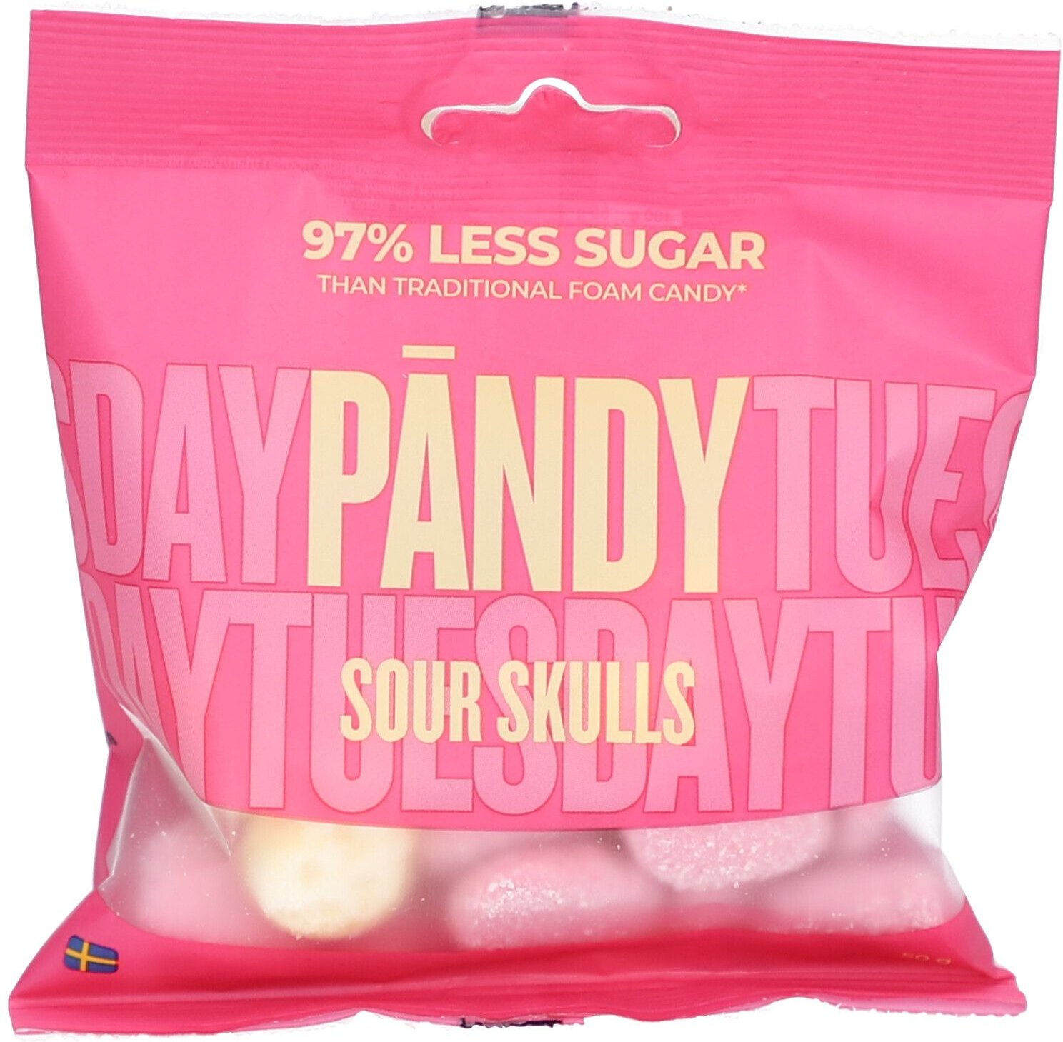 Pändy – Sour Skulls 50 g Gummibärchen