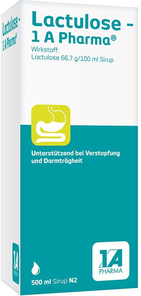 Lactulose-1A Pharma Sirup 500 ml