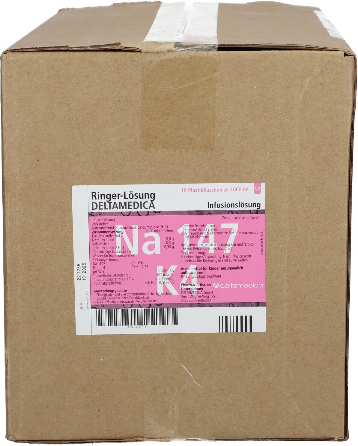 Ringer Lösung AlleMan Plastik