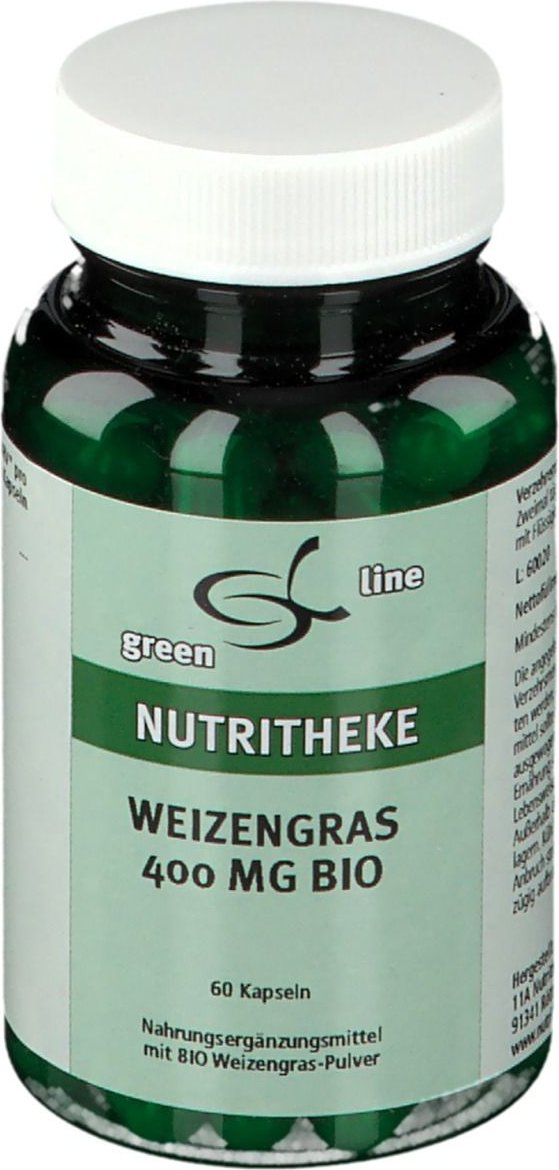Weizengras 400 mg Bio Kapseln 60 St