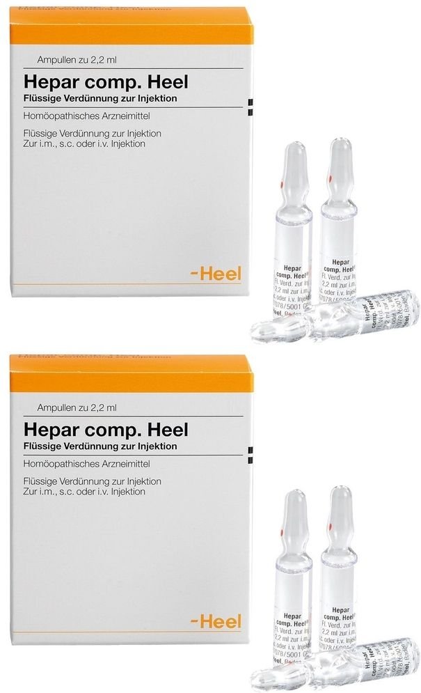 Hepar COMP.Heel Ampullen 2x 2x100 St