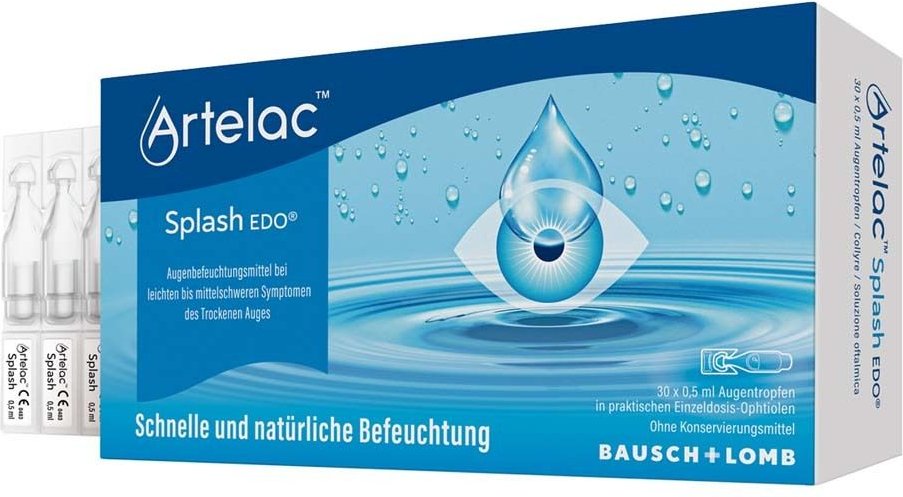 Artelac Splash EDO Augentropfen 30x0,5 ml