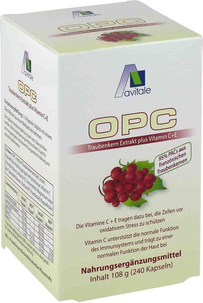 OPC Traubenkern Vegi Kapseln 240 St