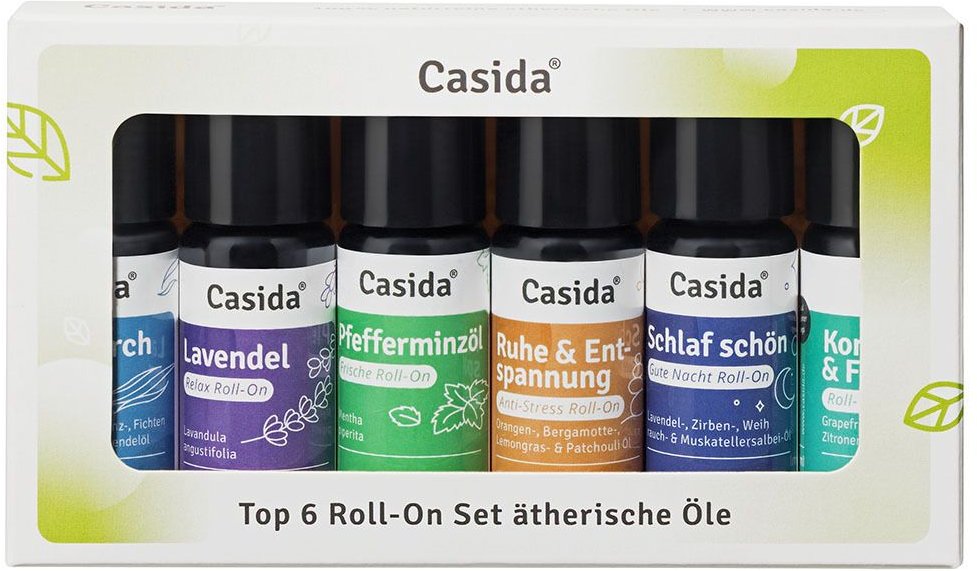 Thumbnail - Roll-On Set Top 6 ätherische Öle 6x10 ml Ätherisches Öl