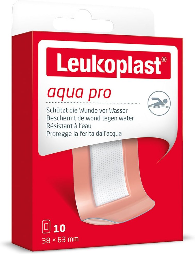 Leukoplast aqua pro Strips 38x63 mm 10 St Pflaster