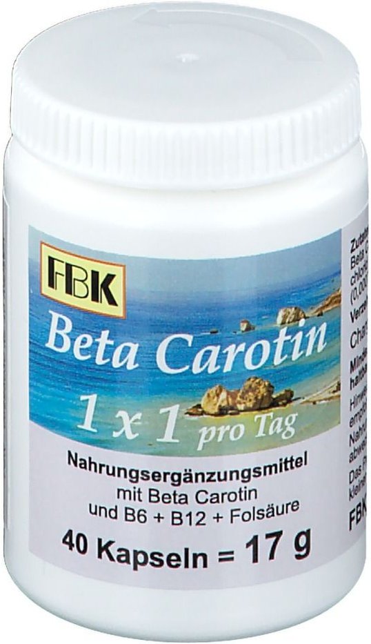Thumbnail - Beta Carotin 1x1 pro Tag Kapseln 40 St