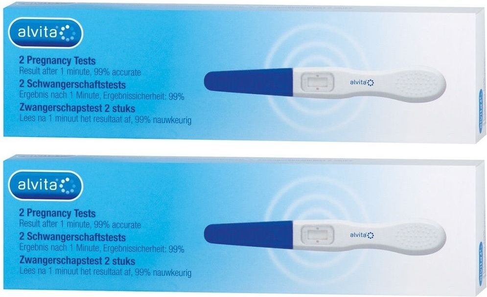 Alvita Schwangerschaftstest 2x 2x2 St Test
