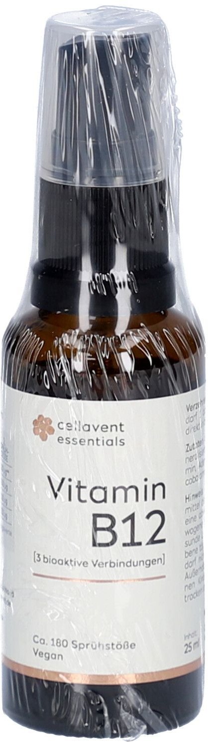 Cellavent essentials B12 500 µg 3fach Kompl.Spray 25 ml Spray