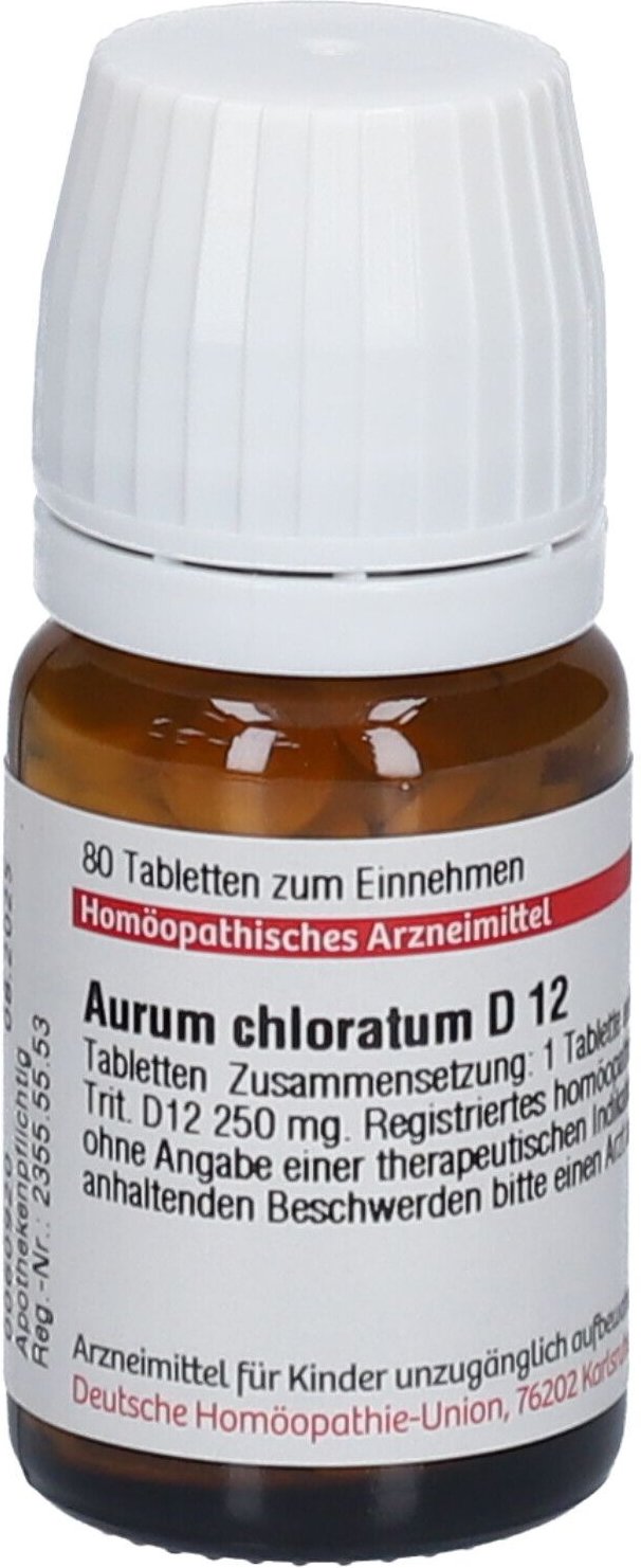 Aurum Chloratum D 12 Tabletten 80 St