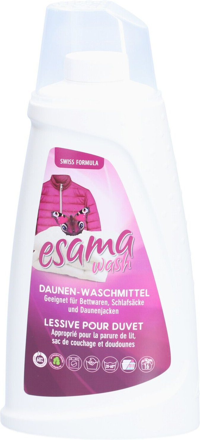 Esama Daunenwaschmittel Fl 1000 ml Liquidum