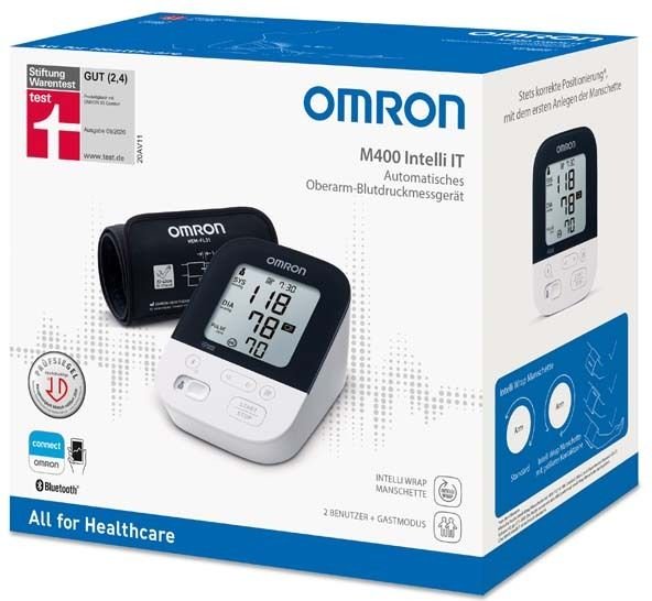 Thumbnail - Omron M400 Intelli IT Oberarm Blutdruckmessgerät 1 St Gerät