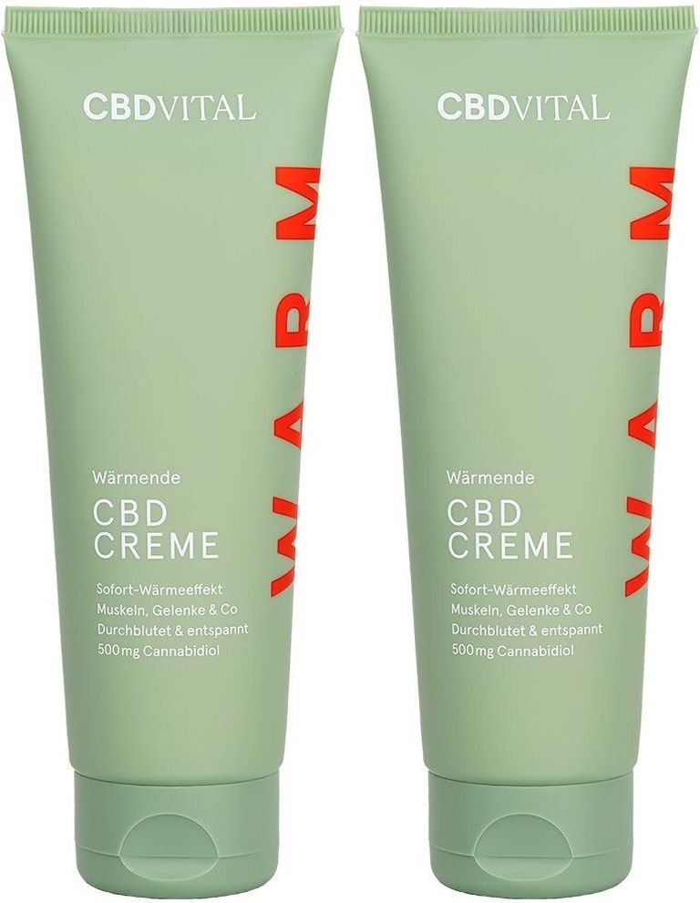 CBD Vital Waermend CRE x2 2x120 ml Creme
