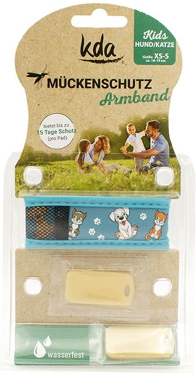 Mückenschutz Armband Kinder Hund / Katze KDA