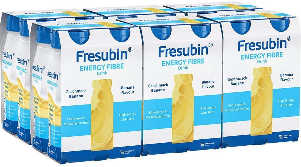 Thumbnail - Fresubin Energy Fibre Drink Banane Trinkflasche 24x200 ml Lösung