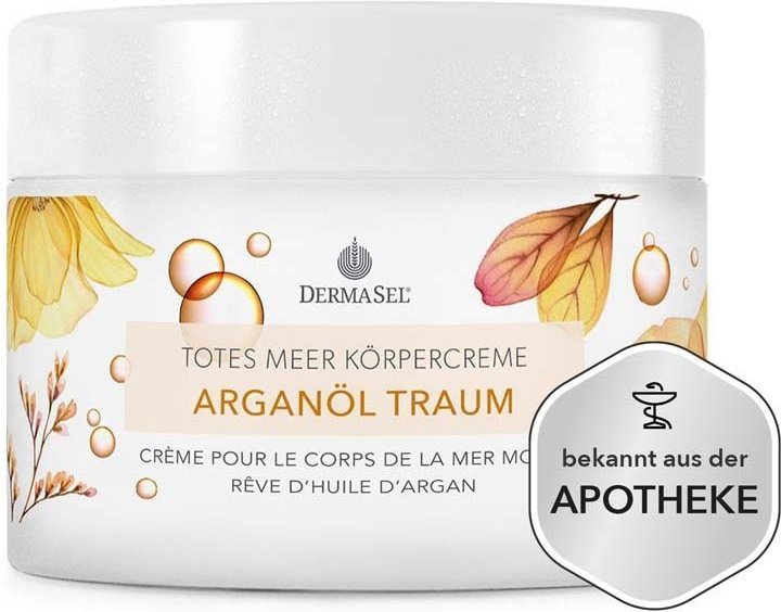 Dermasel Totes Meer Körpercreme Arganöl Traum 200 ml Creme