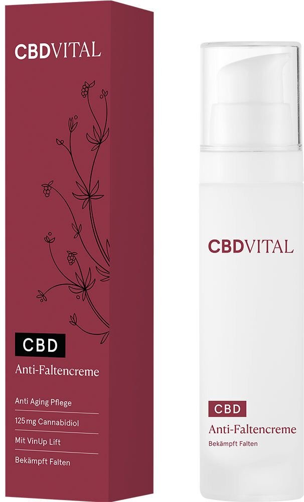 CBD Vital Anti-Faltencreme Premium 50 ml Creme