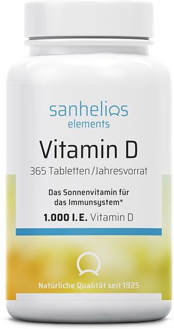 Sanhelios Vitamin D 1.000 I.e. Tabletten 365 St