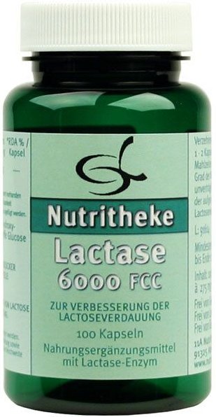 Lactase 6.000 FCC Kapseln 100 St