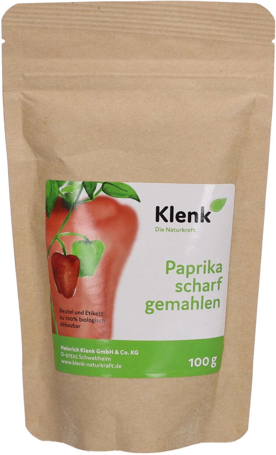 Paprika scharf 100 g Pulver