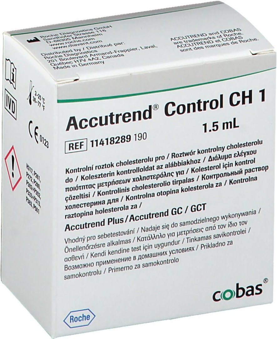 Accutrend Control CH 1 Lösung 1x1,5 ml