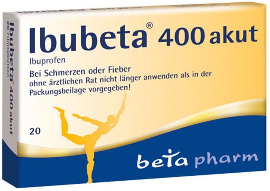 Ibubeta 400 akut Filmtabletten 20 St