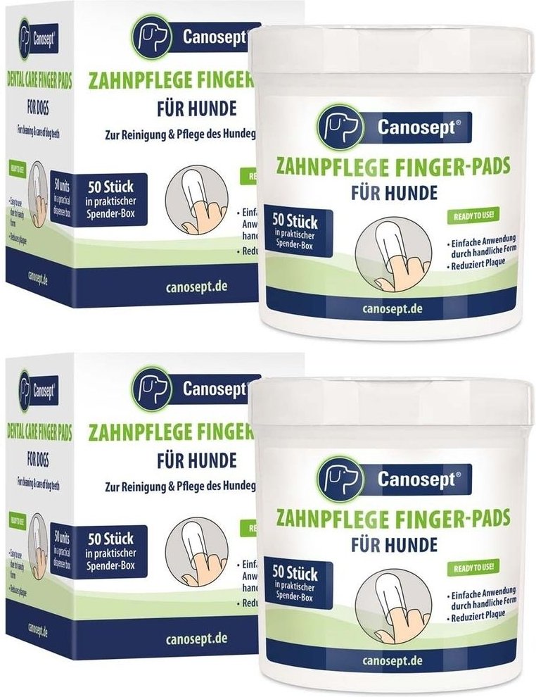 Canosept Zahnpfl Pads Hund x2 2x50 St