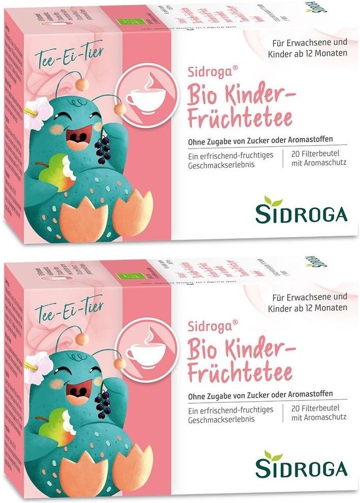 Sidroga Bio Kinder-Früchtetee Filterbeutel 2x 2x20x1,5 g Tee