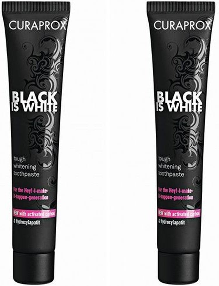 CURAPROx BL WH Kohle ZPA x2 2x90 ml Zahnpasta