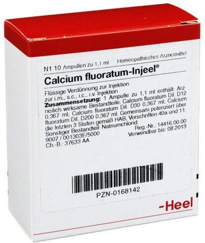 Calcium Fluoratum Injeel Ampullen 10 St