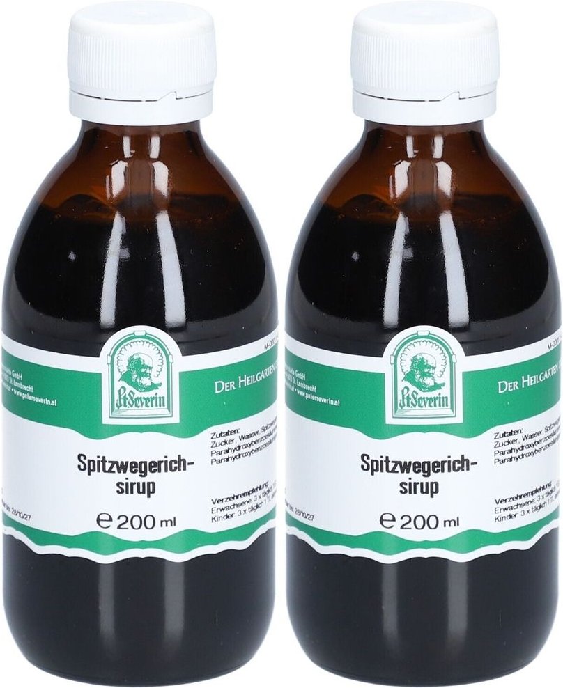 Spitzwegerich Sirup 2x 2x200 ml