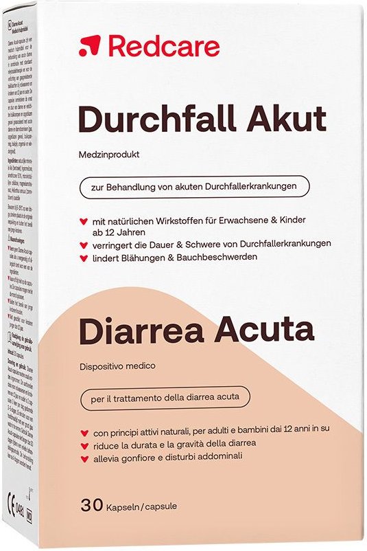 Redcare Durchfall Akut 30 St Kapseln
