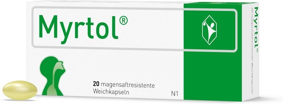 Myrtol magensaftresistente Weichkapseln 20 St
