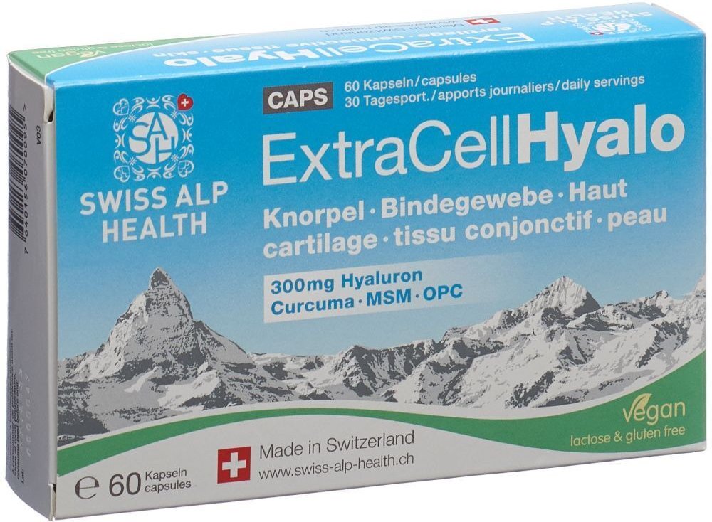 Extra Cell Hyalo Kaps 60 Stk St Kapseln