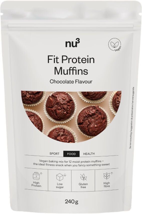 nu3 Low Carb Muffins Schoko 240 g Pulver