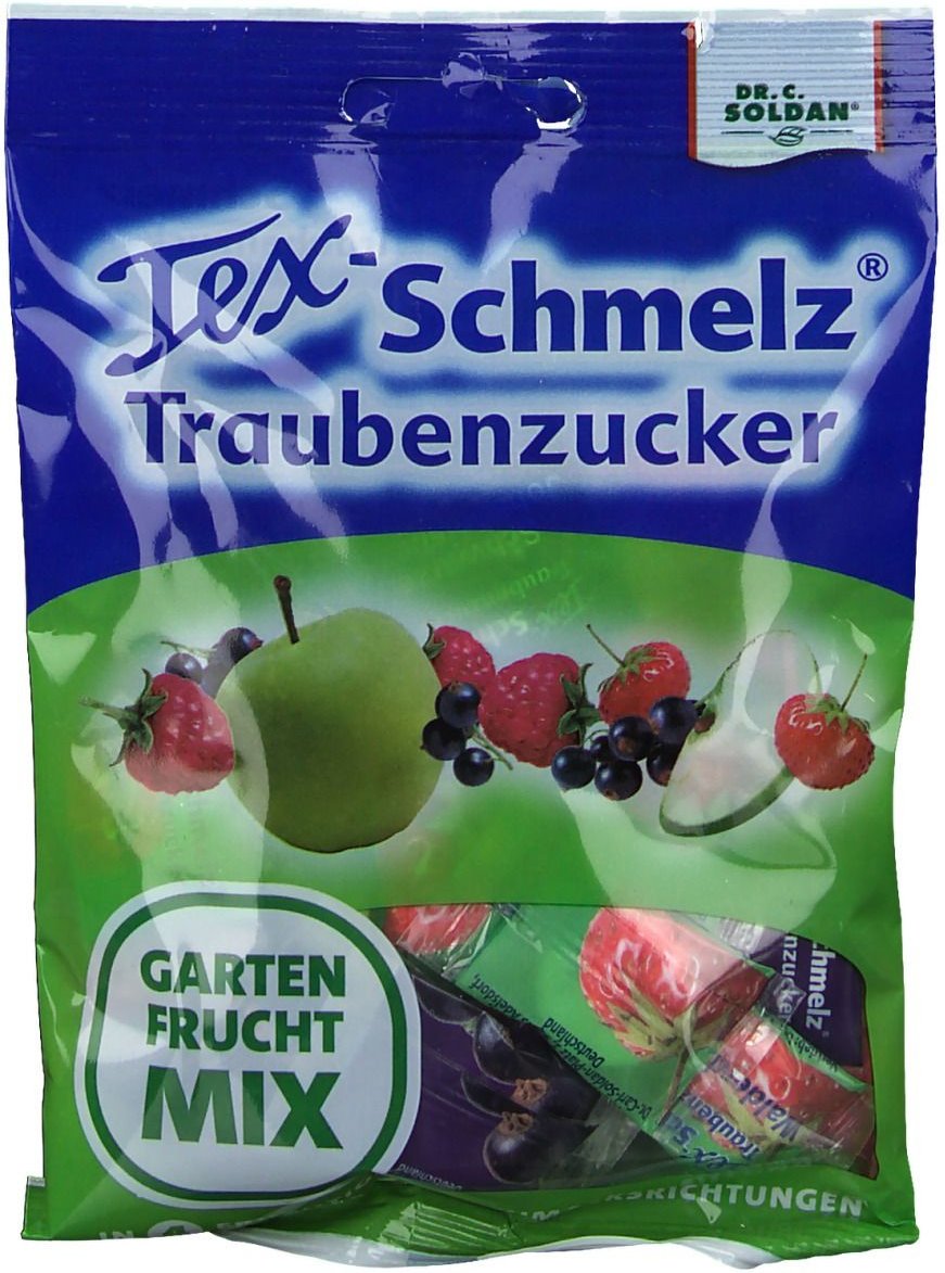 Soldan Tex Schmelz Gartenfrucht-Mix Kautabletten 75 g
