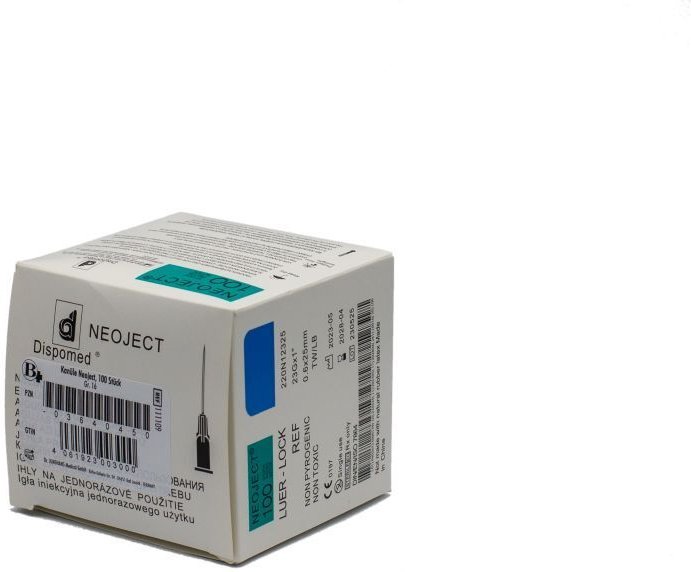 Kanülen Einmal Neoject Gr.16 0,6x25 mm 100 St Kanüle