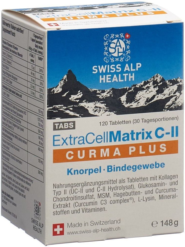 Extra Cell Matrix C-Ii Curma Plus Knorpel 120 Stk St Tabletten