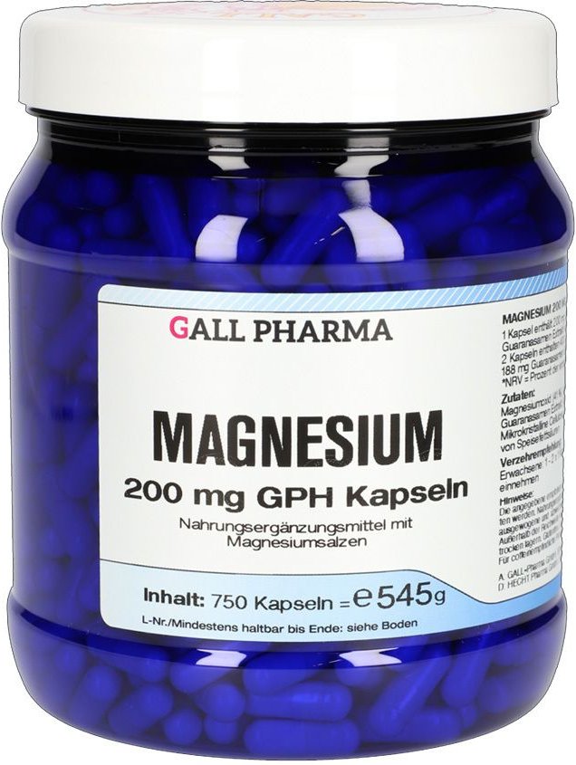 Magnesium 200 mg GPH Kapseln
