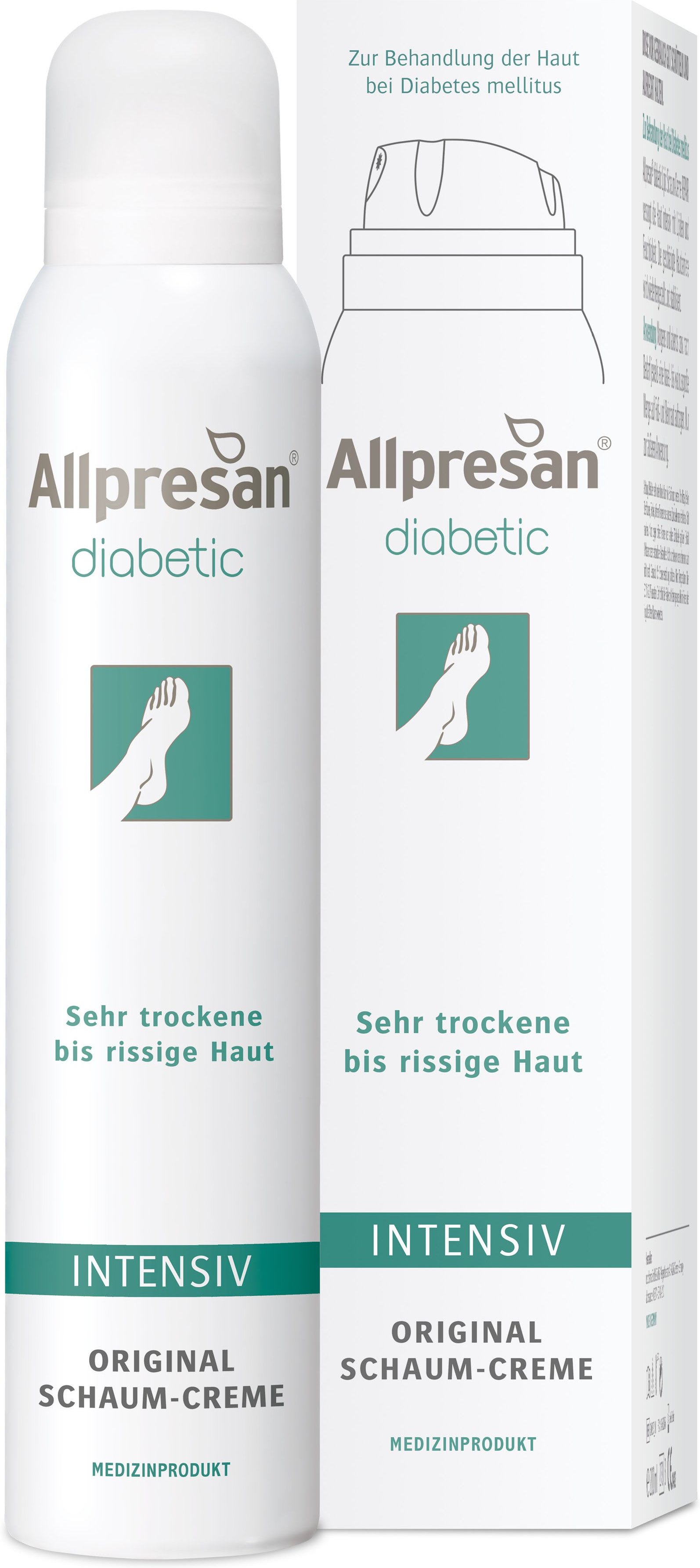 Thumbnail - Allpresan diabetic Fuß Intensiv Schaum 200 ml