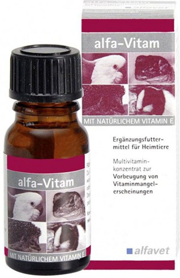 Alfa-Vitam Tropfen f.Heimtiere 10 ml