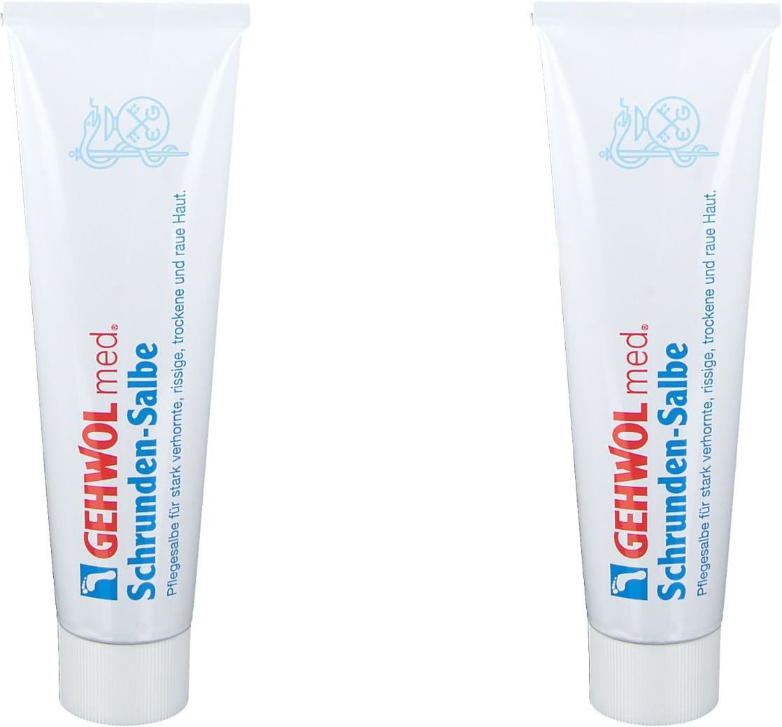 Gehwol MED Schrunden-Salbe 2x125 ml Salbe