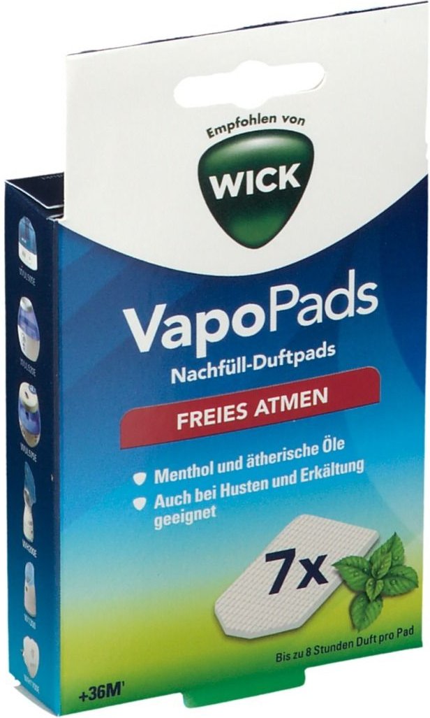 Wick VapoPads 7 Menthol Pads WH7 1 St Tücher
