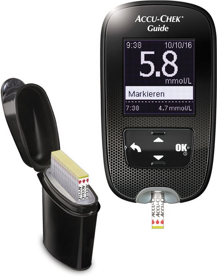 Thumbnail - Accu-Chek Guide Blutzuckermessgerät Set mmol/l 1 St Gerät