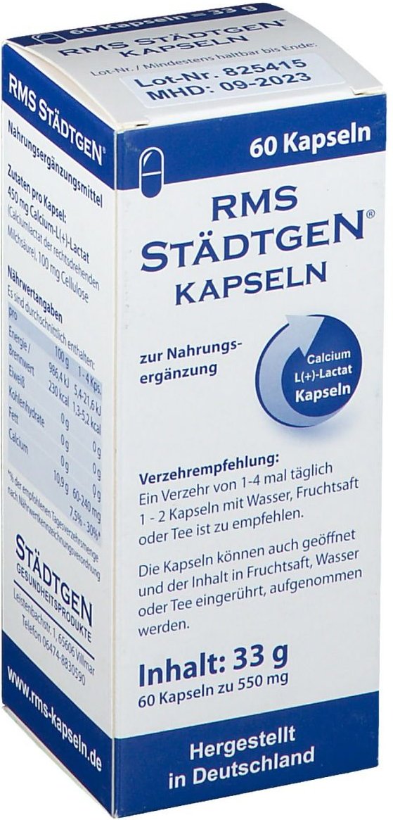Rms Städtgen Kapseln