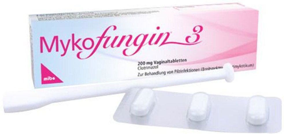 Mykofungin 3 Vaginaltabletten 200 mg St