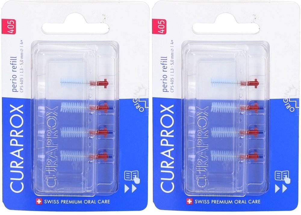 CURAPROx CPS 405 Idbrush x2 2x4 St Zahnbürste